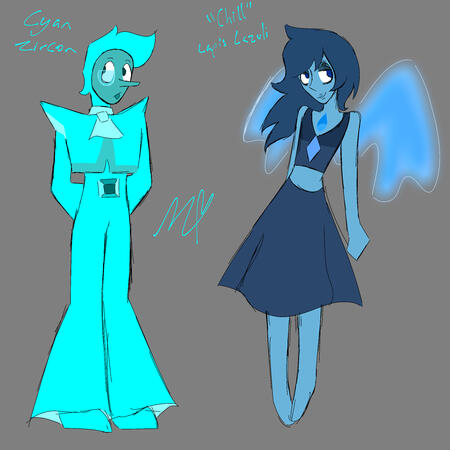 cyan zircon and chill lapis ref